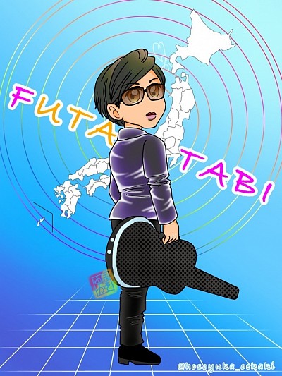 藤井フミヤ ファンアート FUTATABI 永遠のアイドル イラスト デジタル画 大好き フミヤくん チェッカーズ